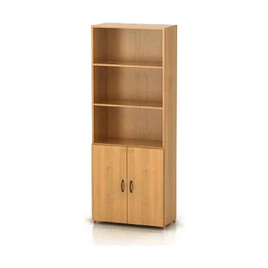 КФ16 Шкаф высокий (740х390х2002) (ШФ14+ДФ13*2) — КФ16.5 — миланский орех
