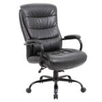 Кресло офисное BRABIX PREMIUM "Heavy Duty HD-004", НАГРУЗКА до 200 кг, экокожа, черное, 531942 — арт. SAMSON-531942
