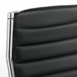 Кресло офисное BRABIX "Style EX-528", экокожа, хром, черное, 531947 — арт. SAMSON-531947