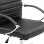 Кресло офисное BRABIX "Style EX-528", экокожа, хром, черное, 531947 — арт. SAMSON-531947