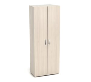 Шк40(Дуб молочный15) Шкаф для одежды офисный (700х350х1830)