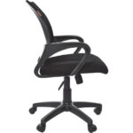 Кресло офисное Chairman CH 696, с подлокотниками, черное, 7000799 — арт. SAMSON-531307