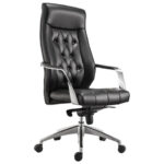 Кресло офисное BRABIX PREMIUM "Sonata EX-754", мультиблок, алюминий, экокожа, черное, 532491 — арт. SAMSON-532491