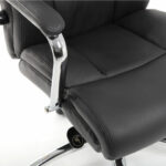 Кресло из натуральной кожи BRABIX PREMIUM "Phaeton EX-502", хром, черное, 530882 — изображение 9