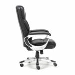 Кресло офисное BRABIX PREMIUM "Rest EX-555", пружинный блок, экокожа, черное, 531938 — арт. SAMSON-531938