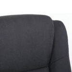 Кресло офисное BRABIX PREMIUM "Solid HD-005", НАГРУЗКА до 180 кг, ткань, черное, 531822 — арт. SAMSON-531822