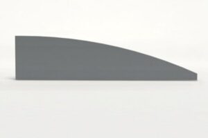 ЭМ21(серый) Экран 1400х16х340