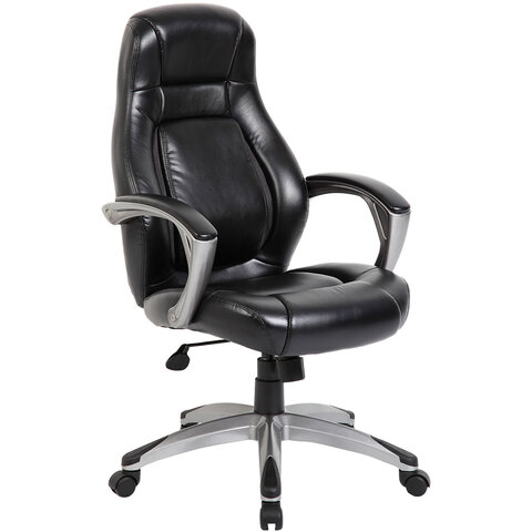 Кресло офисное BRABIX PREMIUM "Turbo EX-569", экокожа, спортивный дизайн, черное, 531014 — арт. SAMSON-531014