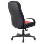 Кресло офисное BRABIX "City EX-512", ткань черная/красная, TW, 531408 — изображение 3