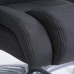 Кресло офисное BRABIX PREMIUM "Solid HD-005", НАГРУЗКА до 180 кг, ткань, черное, 531822 — арт. SAMSON-531822