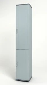 КМ8 Монолит (КМ45+ДМ41+ДМ42) Шкаф узкий 374х390х2046 — КМ8.11 — серый11