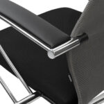 Кресло офисное BRABIX PREMIUM "Ultimate EX-800" хром, плотная двойная сетка Х2, черное/серое, 532912 — арт. SAMSON-532912