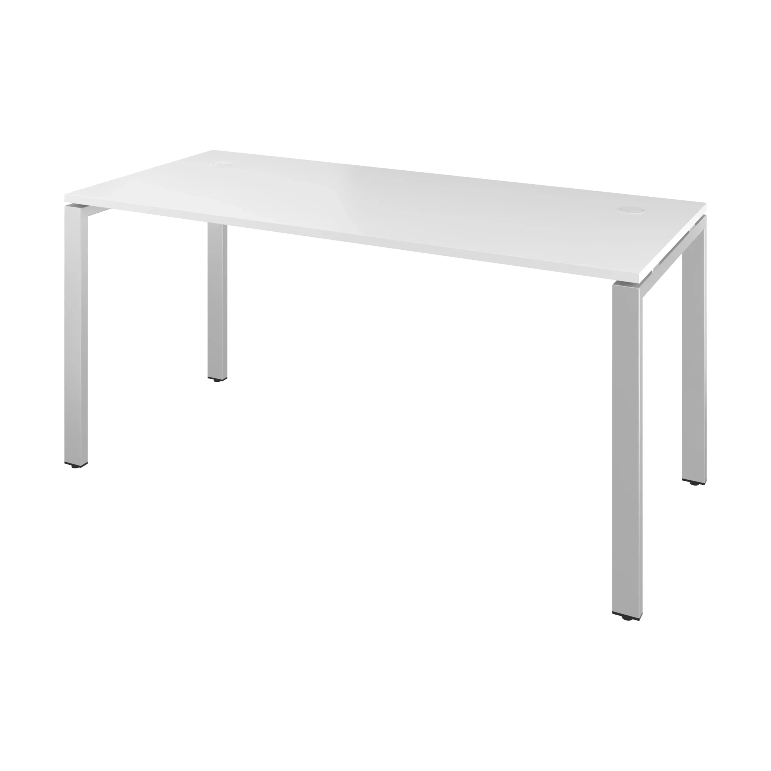 Стол на м/к 60х30 (1600х700х750) Дублин металл (ДРП56) Стол на м/к 60х30 (1600х700х750) — ДРП56.30 — Белый30