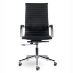 Кресло офисное BRABIX PREMIUM "Intense EX-531", экокожа, хром, черное, 532540 — арт. SAMSON-532540