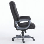 Кресло офисное BRABIX PREMIUM "Solid HD-005", НАГРУЗКА до 180 кг, ткань, черное, 531822 — арт. SAMSON-531822