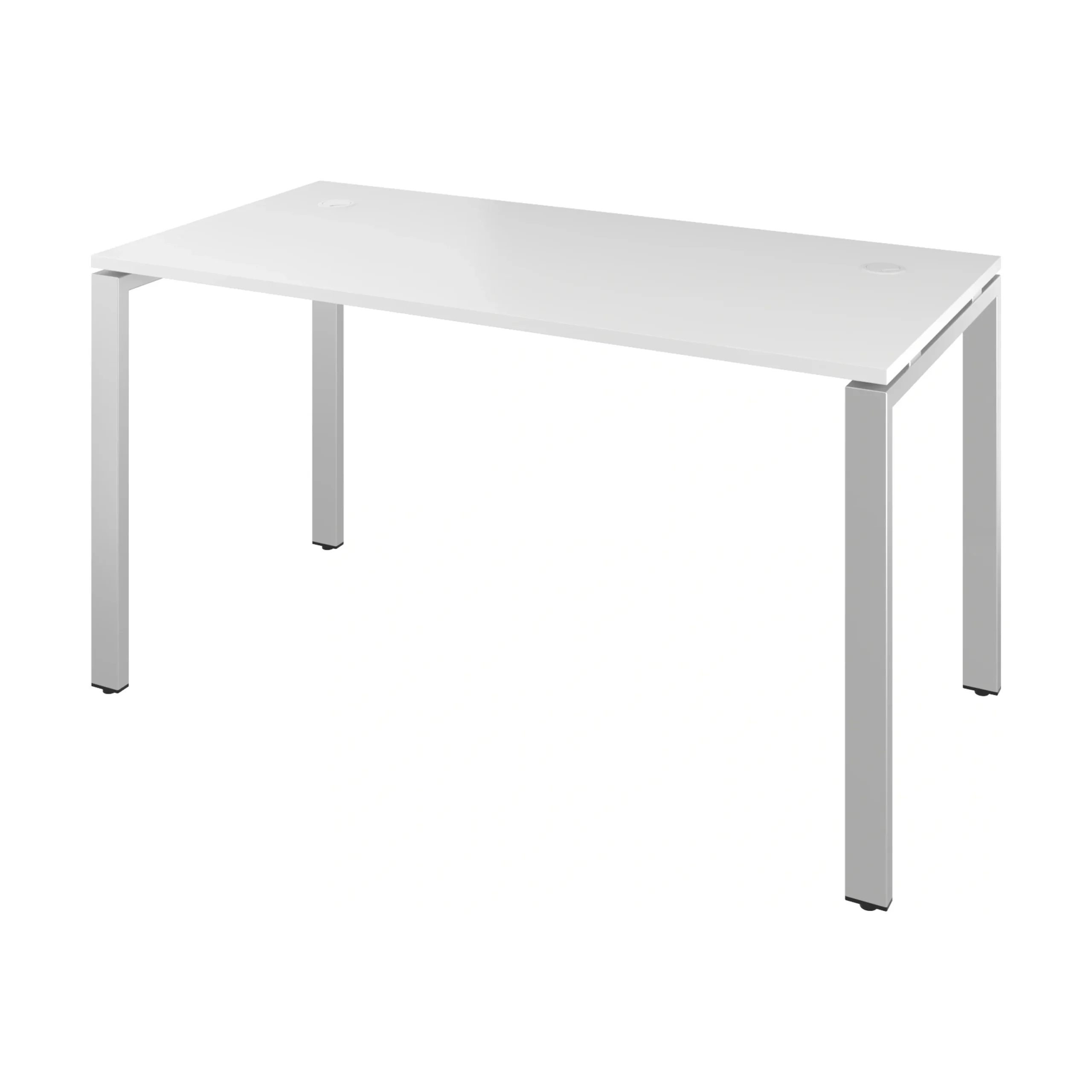 Стол на м/к 60х30 (1400х700х750) Дублин металл (ДРП55) Стол на м/к 60х30 (1400х700х750) — ДРП55.30 — Белый30