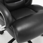 Кресло из натуральной кожи BRABIX PREMIUM "Pride HD-100", НАГРУЗКА до 250 кг, черное, 531940 — изображение 8