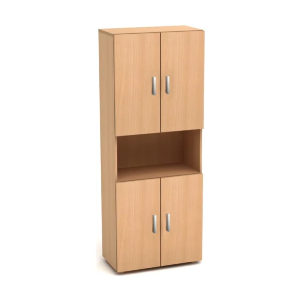 К4 Канц Шкаф высокий одна открполка (700х350х1830) (ШК31+ДК32х4) (К4-кан) — Канц серияМодели КанцК4.10.jpg