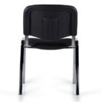 Стул STAFF "Iso Lite CF-008", хром, кожзам черный (Z-11), 532567 — арт. SAMSON-532567