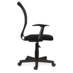 Кресло BRABIX "Spring MG-307", с подлокотниками, черное TW, 531406 — изображение 3