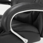 Кресло из натуральной кожи BRABIX PREMIUM "Pride HD-100", НАГРУЗКА до 250 кг, черное, 531940 — изображение 9