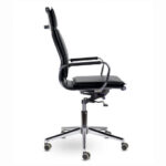 Кресло офисное BRABIX PREMIUM "Kayman EX-532", экокожа, хром, черное, 532543 — арт. SAMSON-532543