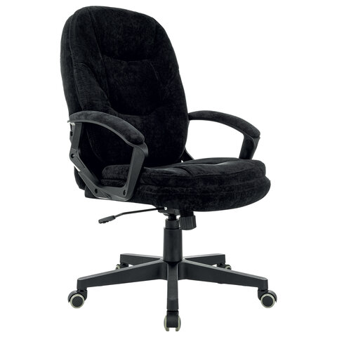 Кресло офисное BRABIX PREMIUM "Trend EX-568", велюр, черное, 533014 Кресло офисное BRABIX PREMIUM "Trend EX-568", велюр, черное, 533014 — арт. SAMSON-533014