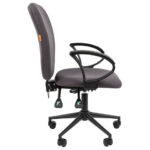 Кресло офисное Chairman CH 9801, пятилучие металл, ткань, серое, 7150936 — арт. SAMSON-533223