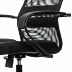 Кресло офисное BRABIX PREMIUM "Stalker EX-608 PL", ткань-сетка/кожзам, черное, 532090 — арт. SAMSON-532090