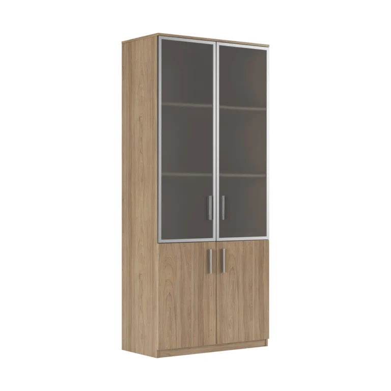 Шкаф для бумаг со стеклом Асти (Asti) 90 × 45 × 205.6 см