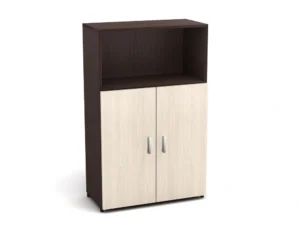 К9 Канц Шкаф низкий с открытой полкой (700х350х1126) (ШК39+ДК32х2) (К9-кан) — Канц серияМодели КанцК9.25.jpg
