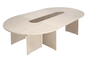 КЭ50 Стол переговорный (КЭ13*2+КЭ12*2) (3400х2000х768) — КЭ50.15 — Дуб молочный15