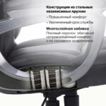 Кресло офисное BRABIX PREMIUM "Favorite EX-577", пружинный блок, рециклированная кожа, черное, 531934 — арт. SAMSON-531934