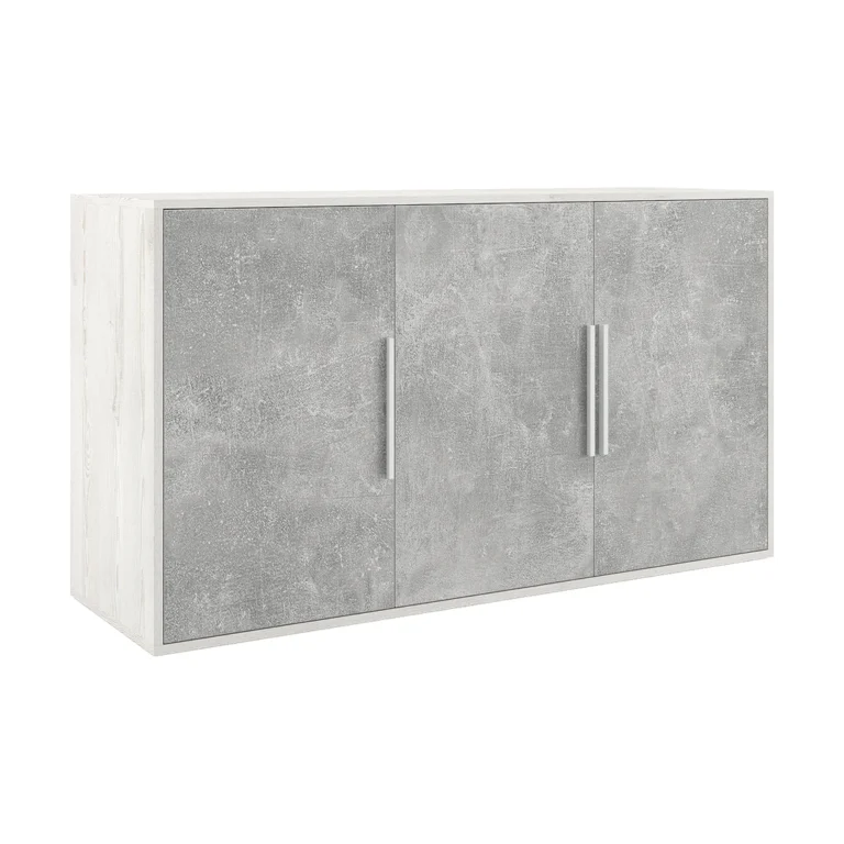 Креденция 3 двери Бетон (B-tone) 138.6 × 45 × 78 см