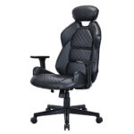 Кресло BRABIX PREMIUM "Tokyo EX-595", регулируемый подголовник, рециклированная кожа, черное, 532975 — изображение 4