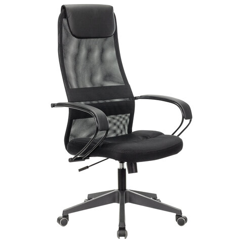 Кресло офисное BRABIX PREMIUM "Stalker EX-608 PL", ткань-сетка/кожзам, черное, 532090 Кресло офисное BRABIX PREMIUM "Stalker EX-608 PL", ткань-сетка/кожзам, черное, 532090 — арт. SAMSON-532090