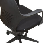 Кресло офисное BRABIX PREMIUM "Galaxy EX-519", ткань, черное/терракотовое, 531570 — арт. SAMSON-531570