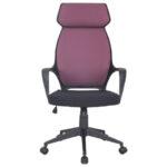 Кресло офисное BRABIX PREMIUM "Galaxy EX-519", ткань, черное/терракотовое, 531570 — арт. SAMSON-531570