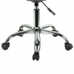 Кресло стул BRABIX "Eames MG-310 CH", хром, пластик черный, экокожа черная, 532925 — изображение 5