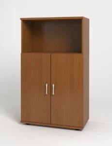 КМ12 Монолит (ШМ51+ДМ41х2) Шкаф средний 744х390х1252 — КМ12.3 — Орех3