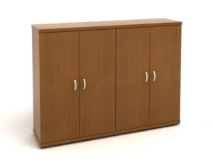 КЭ55 Шкаф низкий (КЭ19*2+КЭ31+КЭ23*4) (1704*424*1274) — КЭ55.3 — Орех3