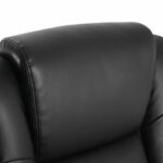 Кресло офисное BRABIX PREMIUM "Solid HD-005", НАГРУЗКА до 180 кг, рециклированная кожа, черное, 531941 — арт. SAMSON-531941