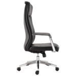 Кресло офисное BRABIX PREMIUM "Jazz EX-757", синхромеханизм, алюминий, экокожа, черное, 532489 — арт. SAMSON-532489