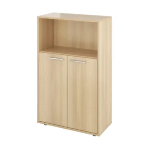 Шкаф никзий 1 откр. полка 700х338х1135 (КЦ13+КЦ17*2) Канцлер (КЦ37) — серия офисной мебели Канцлер, фабрика Монолит