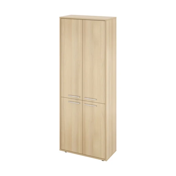 Шкаф закрытый 700х338х1845 (КЦ14+КЦ17*2+КЦ18*2) Канцлер (КЦ27) — серия офисной мебели Канцлер, фабрика Монолит