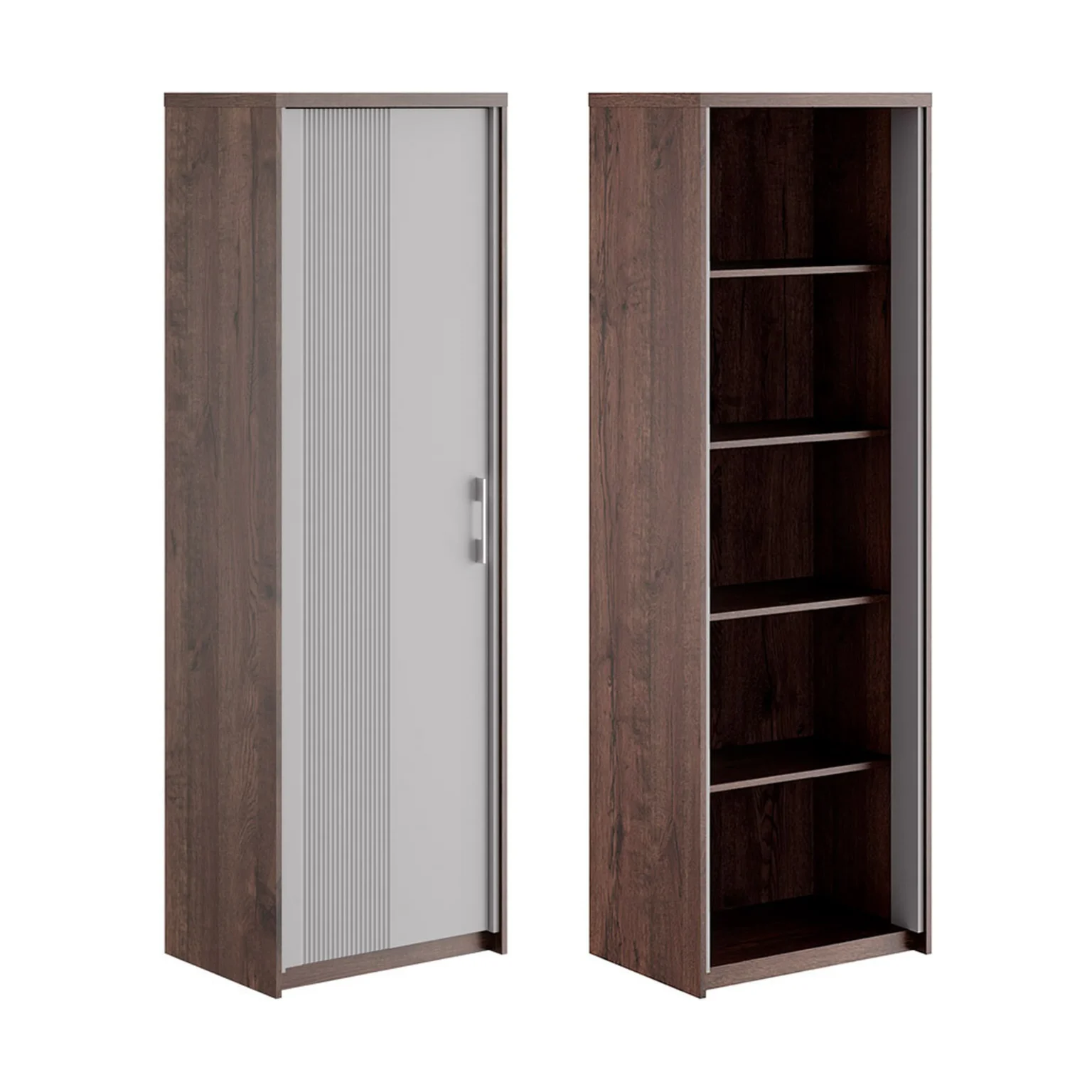 Шкаф для бумаг 1 створка Пойнт (Point) 63,4 × 45 × 195,4 см — арт. PNT38850141