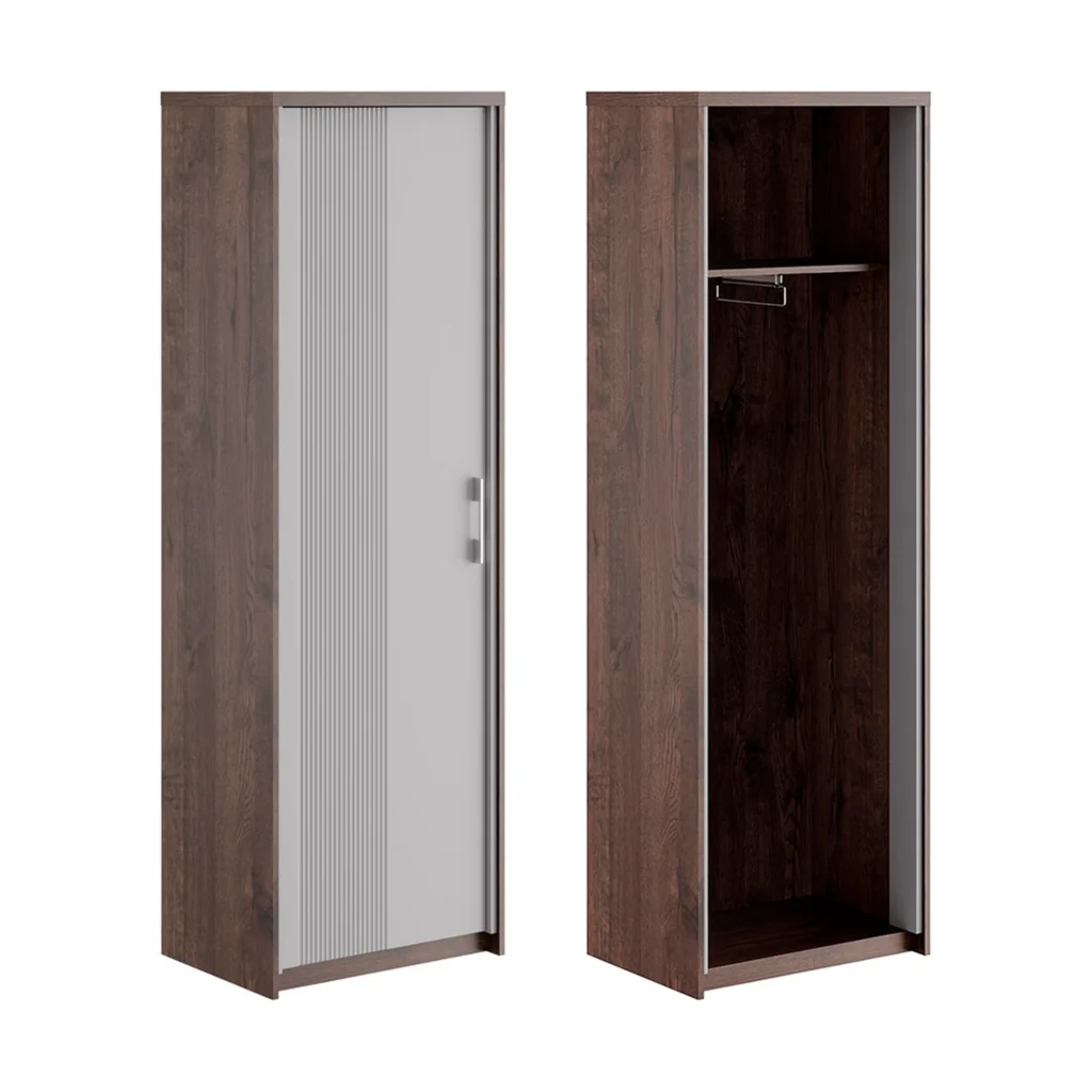 Гардероб 1 створка Пойнт (Point) 63,4 × 45 × 195,4 см — арт. PNT38850341