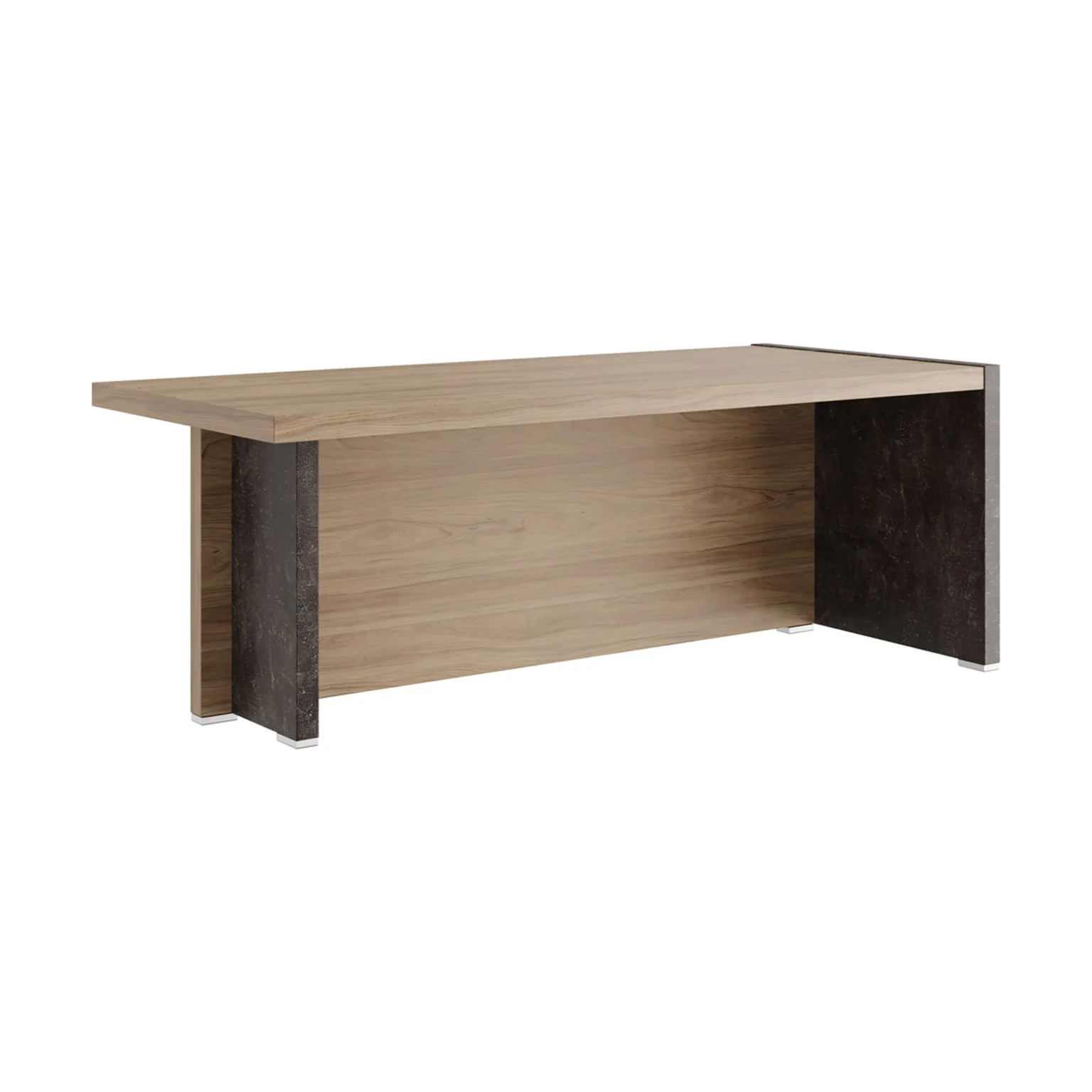 Стол письменный с асимметричными опорами Солид Б (Solid B) 200 × 88 × 75 см