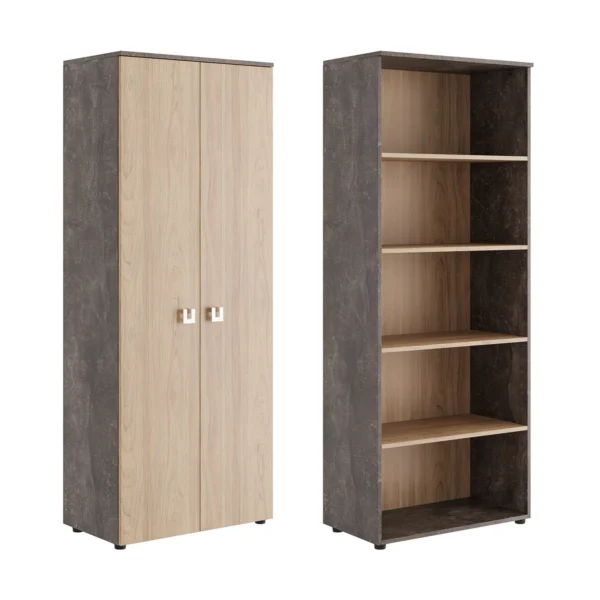 Шкаф для бумаг закрытый Солид Б (Solid B) Pointex — арт. SOB39152154