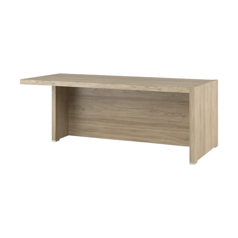 Стол письменный с асимметричными опорами, левый Солид (Solid) 200 × 88 × 75 см